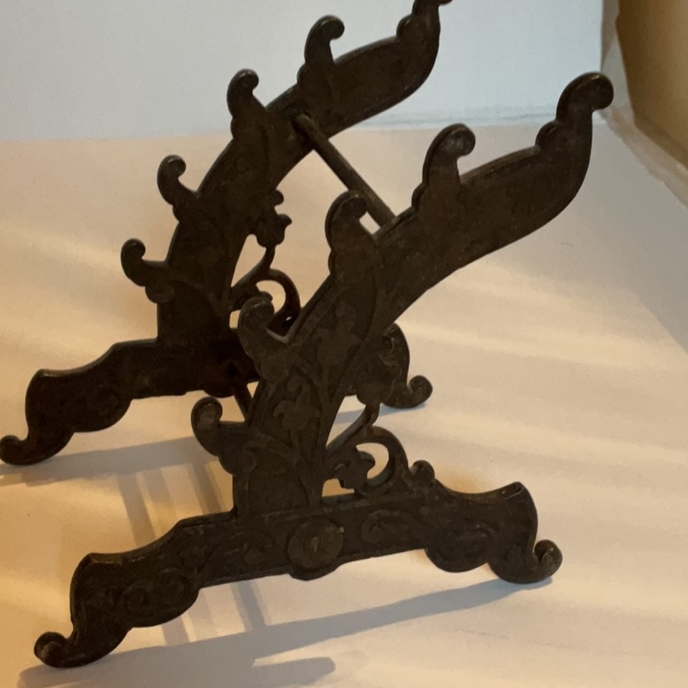 1900s Vintage Cast Iron Victorian Pen stand